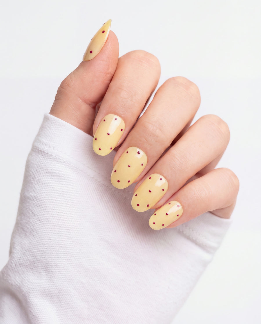 Polka Honey – håndlagt løsneglesett