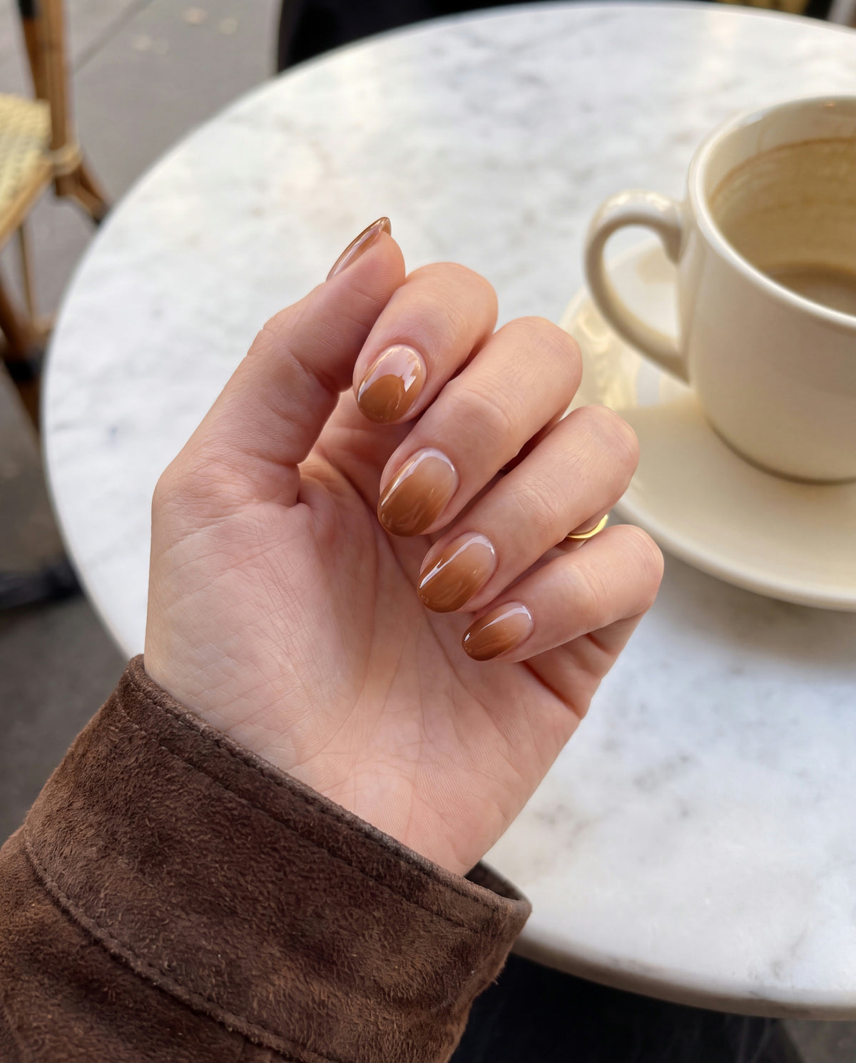 Cappuccino – håndlagt løsneglesett, bilde 4