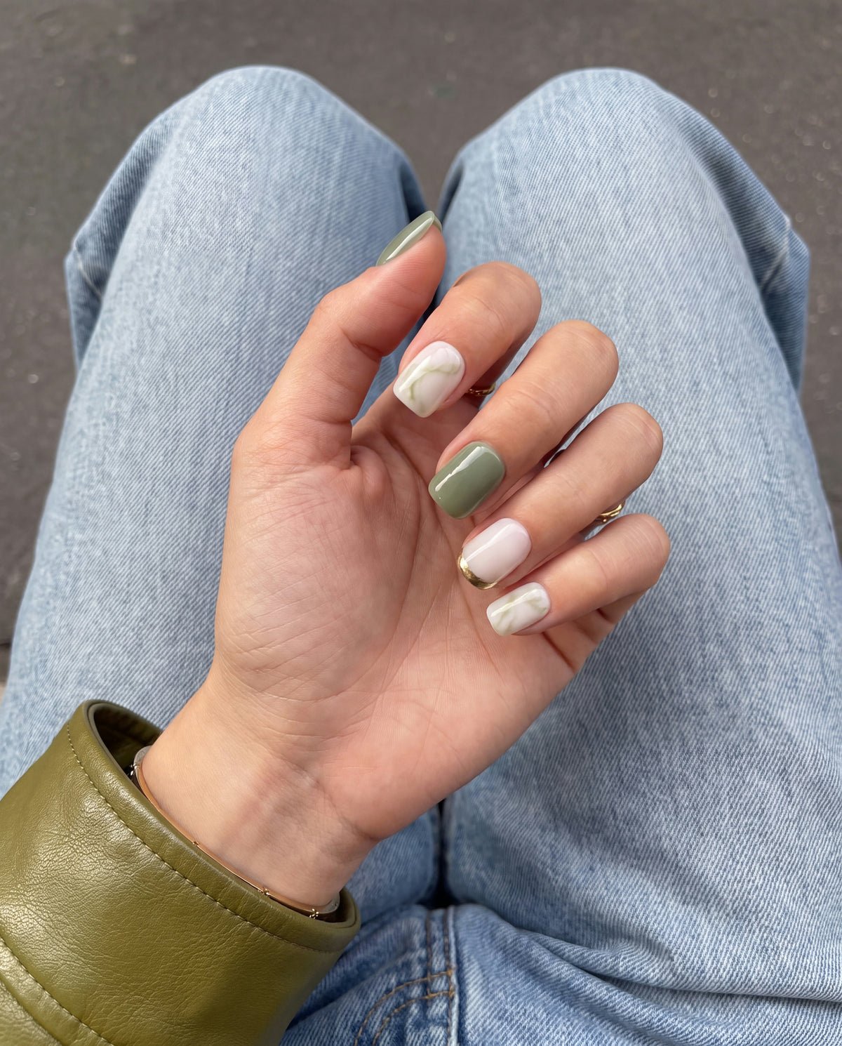 Jade – håndlagt løsneglesett, bilde 4
